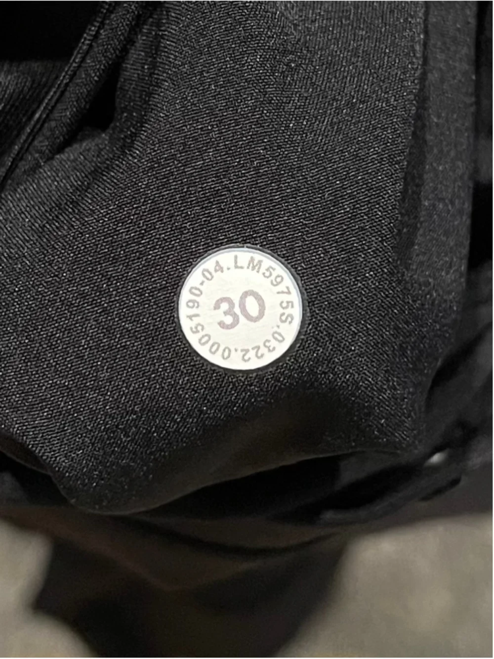 Lululemon Men’s Commission Pant Slim, Size 30, 32” Inseam, Black, EUC
